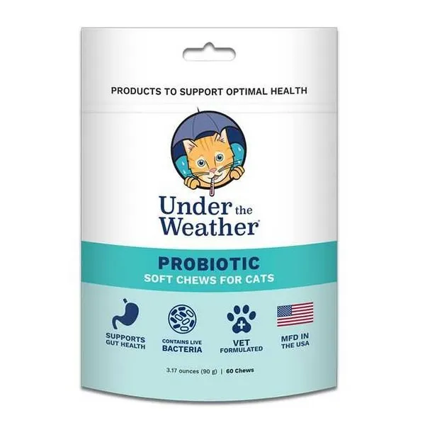 60pc Under The Weather Probiotic For Cats - Health/First Aid